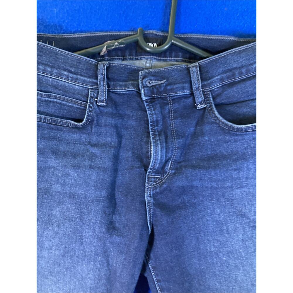 Hudson Ace Womens Skinny Jeans Size 34 Blue Denim 32" Inseam Stretch - Picture 3 of 16